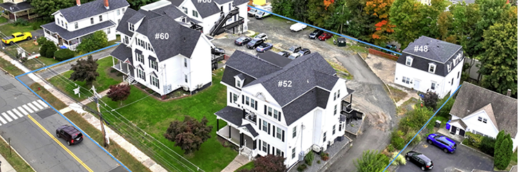 Strickling and Dube of Sky Realty broker <br> sale of apartment complex for $2.959m